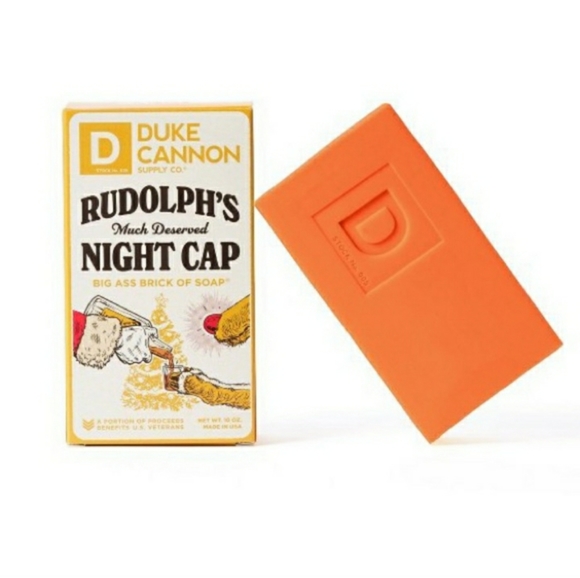 Duke Cannon Supply Co. Rudolph's Much Deserved Night Cap Soap 10 oz - Picture 6 of 6